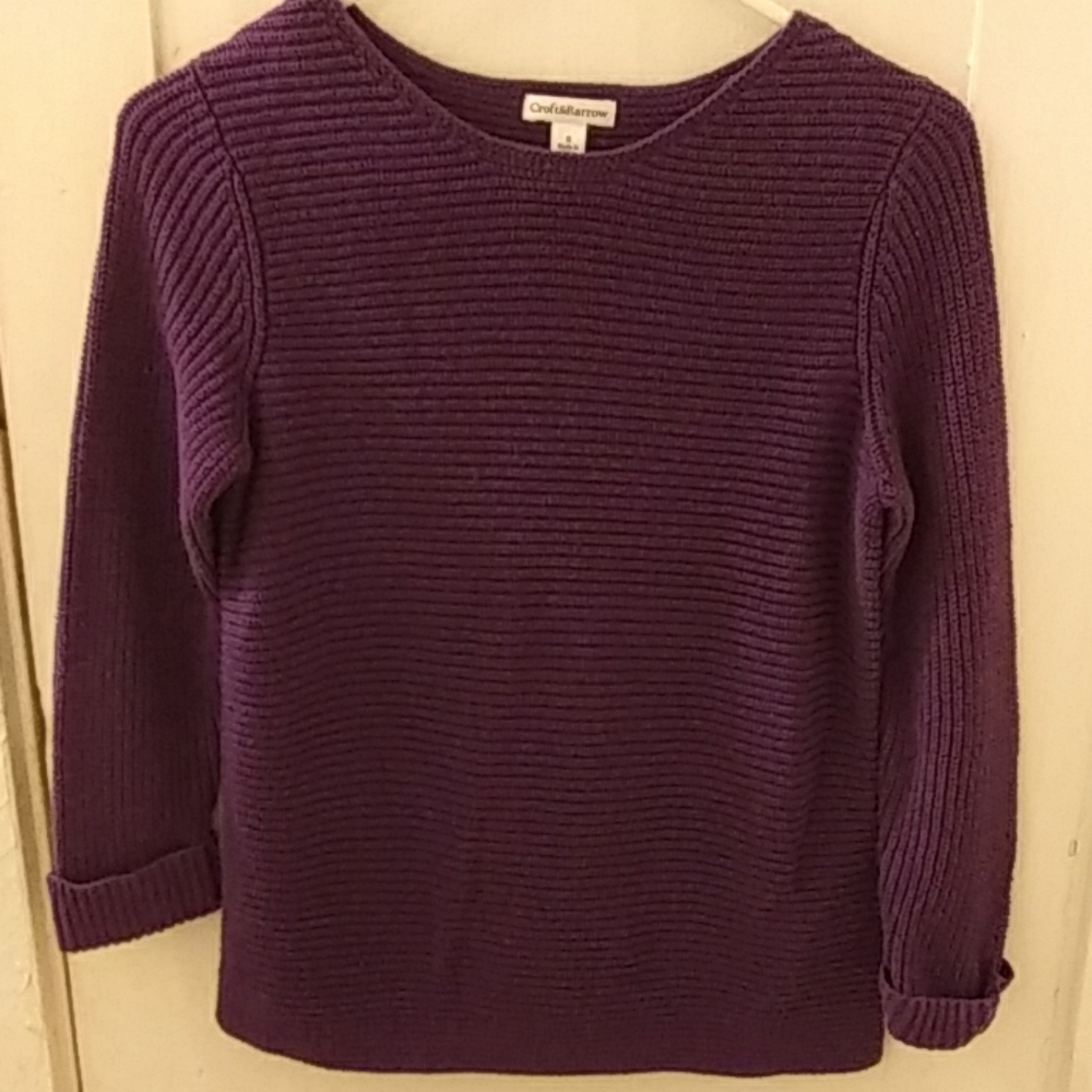 NWOT Croft&Barrow women's knit sweater size small